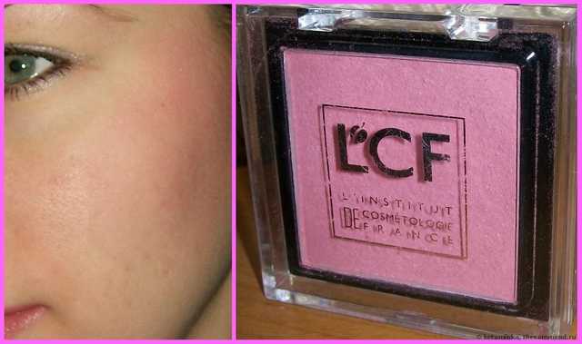 Румяна L`CF LCF L`institut Cosmetologie de France румяна косметические - фото